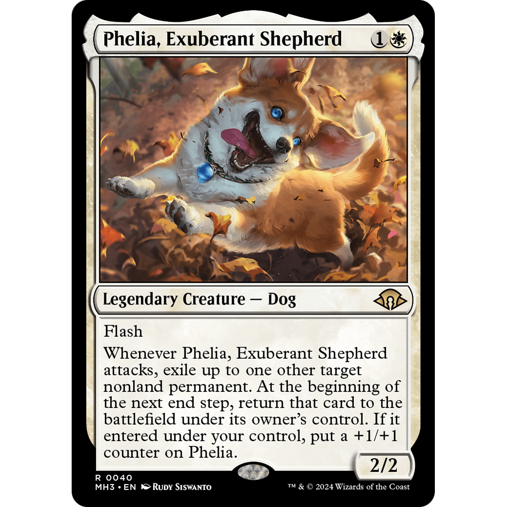 Phelia, Exuberant Shepherd (MH3-040) - Modern Horizons 3 Foil