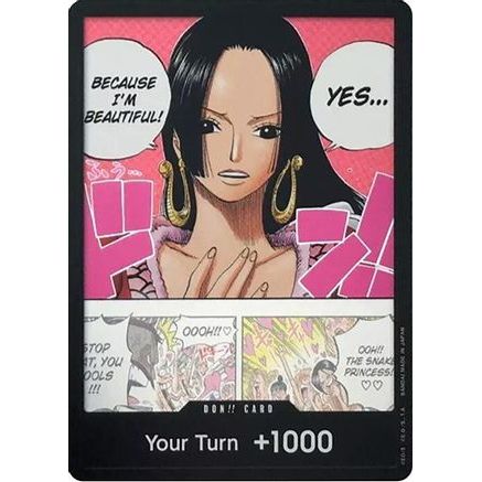 DON!! Card (Boa Hancock) (Double Pack Set Vol. 4) - 500 Years in the Future Foil