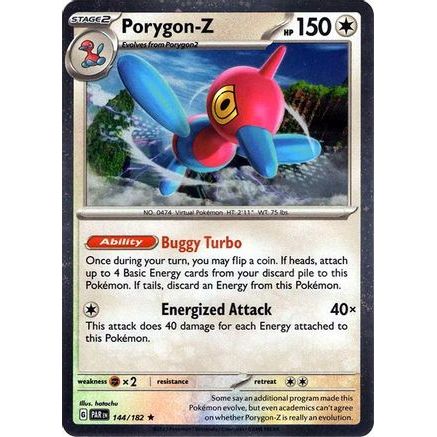 Porygon-Z - 144/182 (Cosmos Holo) 144 - Miscellaneous Cards & Products Holofoil