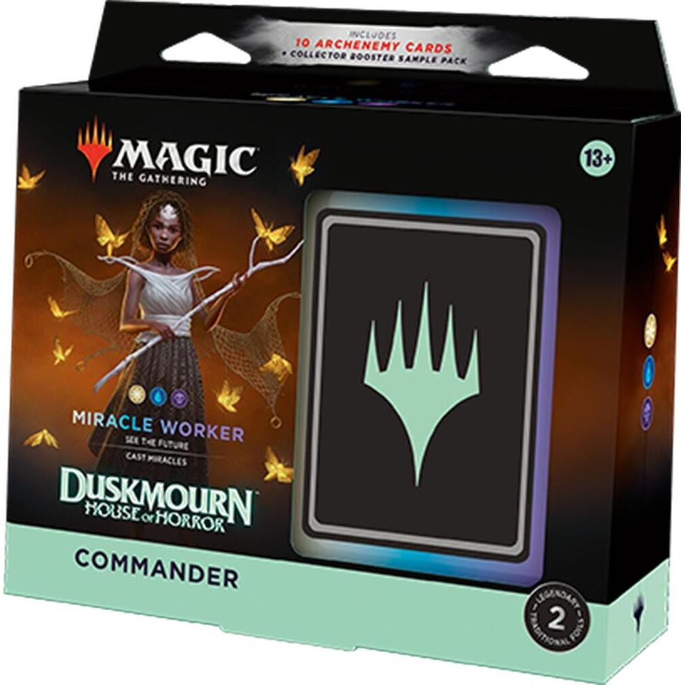 Magic The Gathering: Duskmourn House of Horror - Miracle Worker Commander Deck