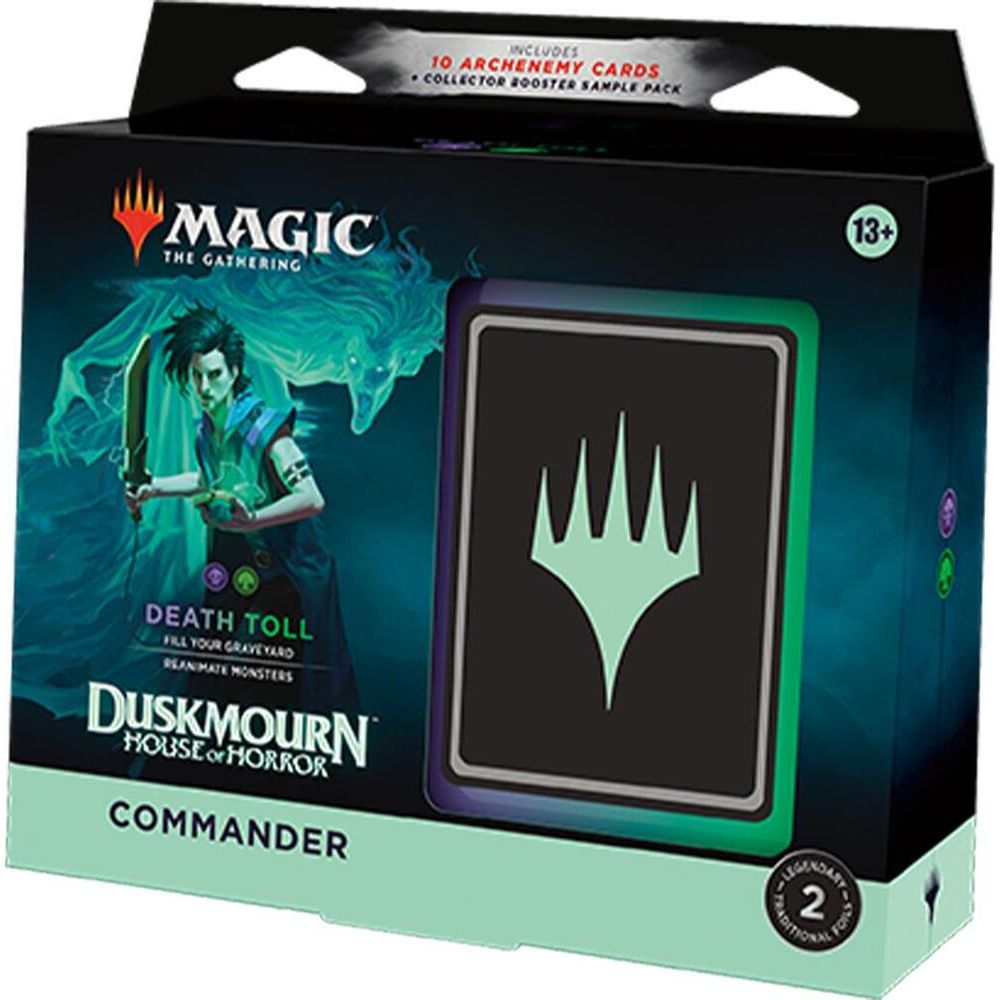 Magic The Gathering: Duskmourn House of Horror - Death Toll Commander Deck