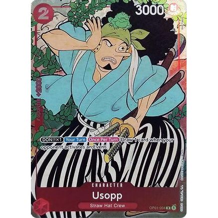 Usopp (English Version 1st Anniversary Set) (OP01-004) - One Piece Promotion Cards Foil