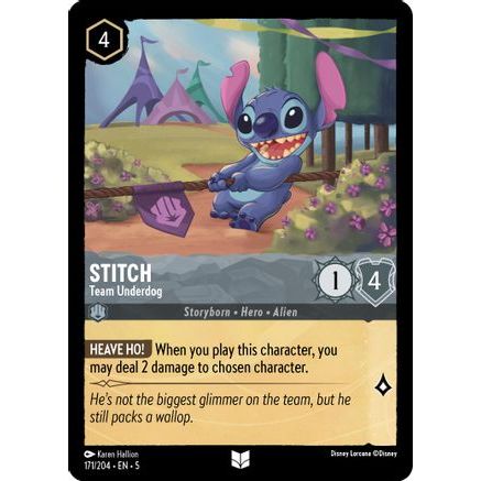 Stitch - Team Underdog (171/204) - Shimmering Skies