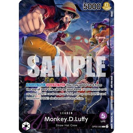 Monkey.D.Luffy (PSA Magazine) (OP05-060) - One Piece Promotion Cards Foil