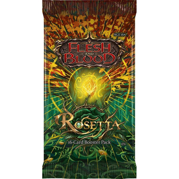 flesh and blood rosetta cards Flesh and Blood: Rosetta Booster Pack