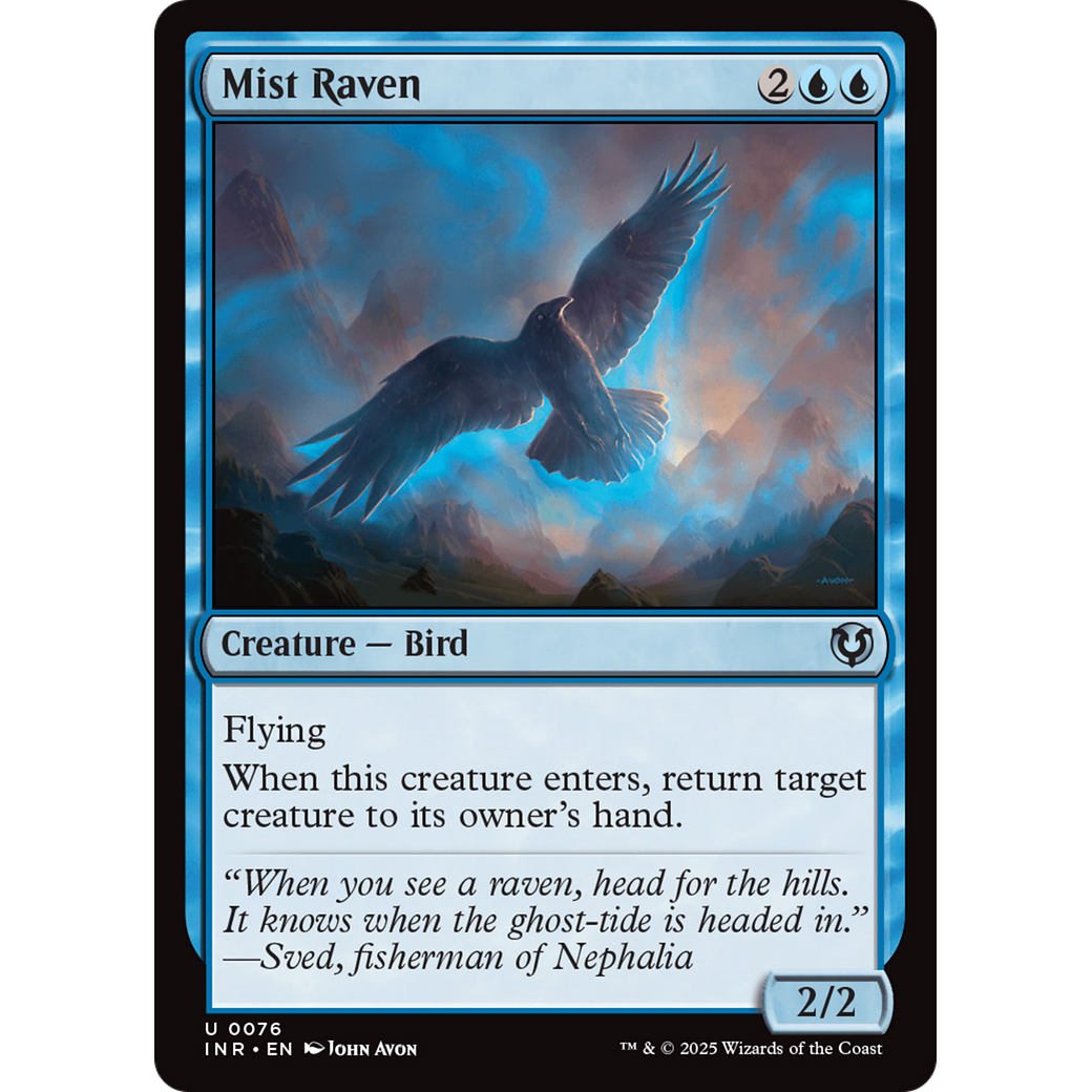 Mist Raven (INR-076) - Innistrad Remastered