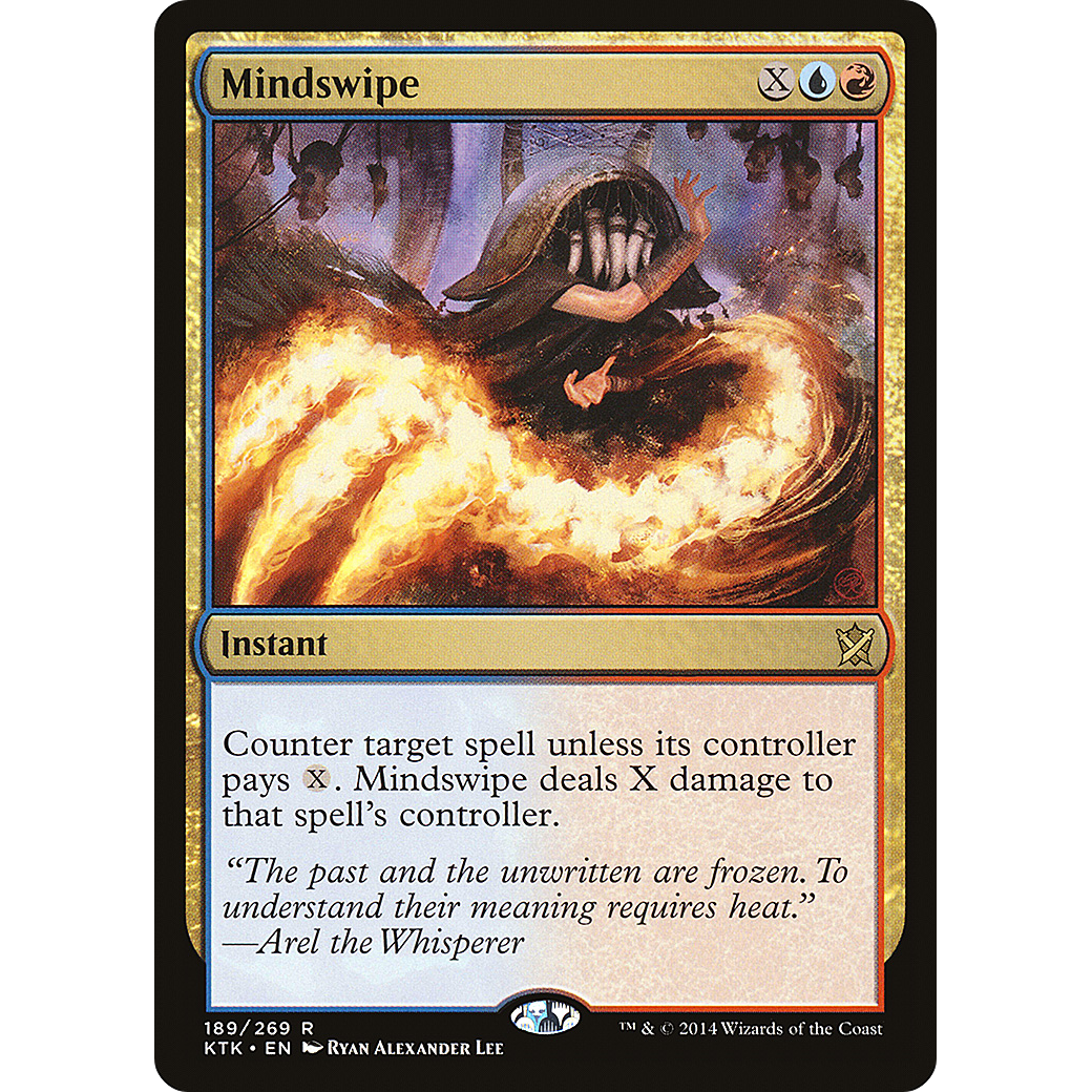 Mindswipe (KTK-189) - Khans of Tarkir Foil
