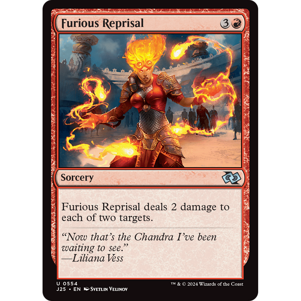 Furious Reprisal (J25-554) - Foundations Jumpstart