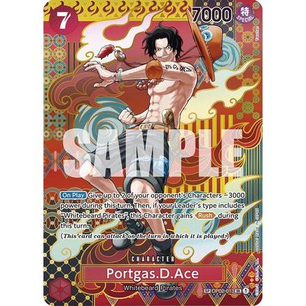 Portgas.D.Ace (SP) (OP02-013) - Two Legends Foil