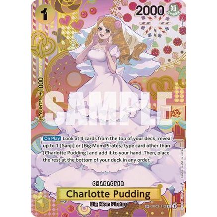 Charlotte Pudding (SP) (OP03-112) - Two Legends Foil