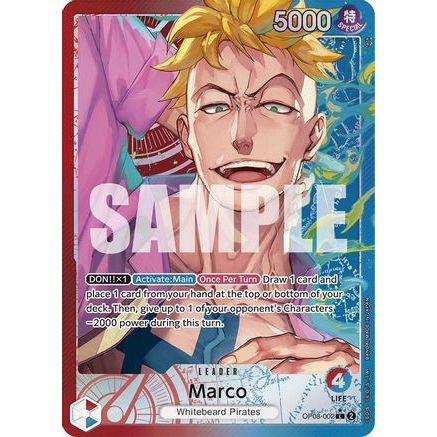 Marco (Parallel) (OP08-002) - Two Legends Foil