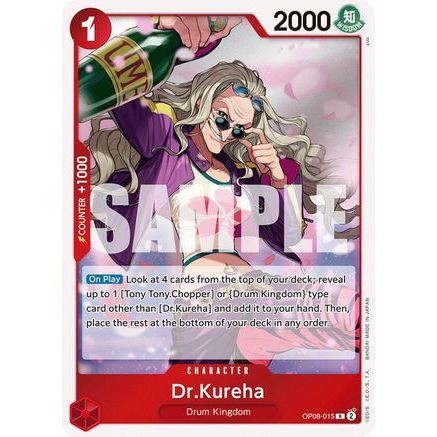 Dr.Kureha (OP08-015) - Two Legends Foil