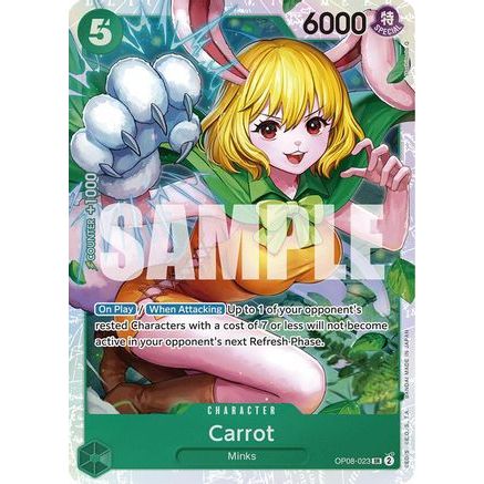 Carrot (023) (OP08-023) - Two Legends Foil