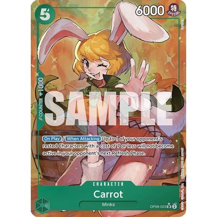 Carrot (023) (Parallel) (OP08-023) - Two Legends Foil
