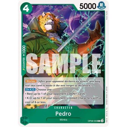 Pedro (OP08-030) - Two Legends Foil