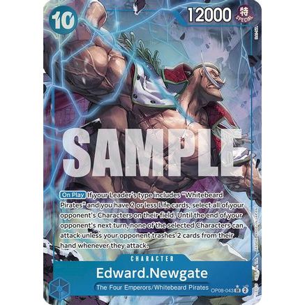 Edward.Newgate (Parallel) (OP08-043) - Two Legends Foil