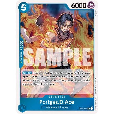 Portgas.D.Ace (OP08-052) - Two Legends Foil