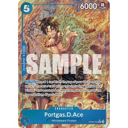 Portgas.D.Ace (Parallel) (OP08-052) - Two Legends Foil