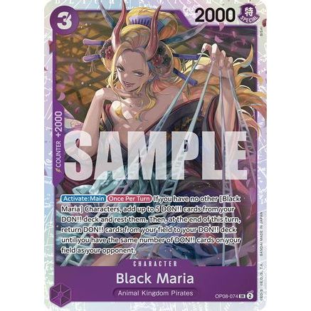 Black Maria (OP08-074) - Two Legends Foil