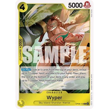 Wyper (OP08-110) - Two Legends Foil
