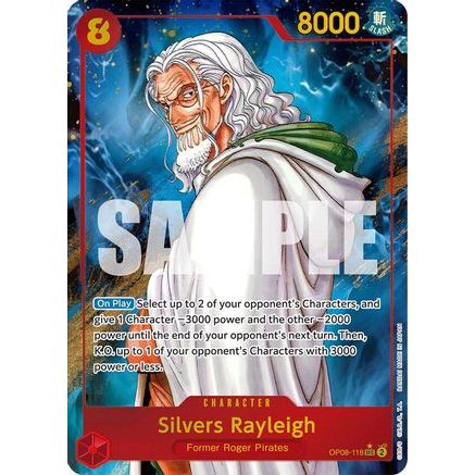 Silvers Rayleigh (Parallel) (OP08-118) - Two Legends Foil