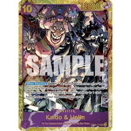 Kaido & Linlin (OP08-119) - Two Legends Foil