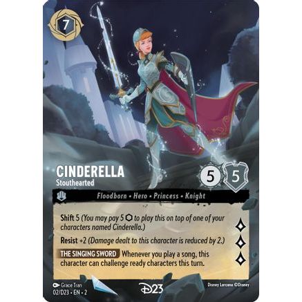 Cinderella - Stouthearted (2) - D23 Promos Holofoil