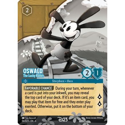 Oswald - The Lucky Rabbit (6) - D23 Promos Holofoil