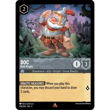 Doc - Bold Knight (193/204) - Shimmering Skies Cold Foil