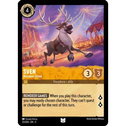 Sven - Reindeer Steed (23/204) - Shimmering Skies Cold Foil