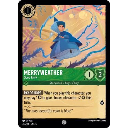 Merryweather - Good Fairy (76/204) - Shimmering Skies Cold Foil