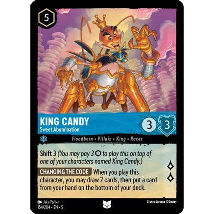 King Candy - Sweet Abomination (154/204) - Shimmering Skies Cold Foil