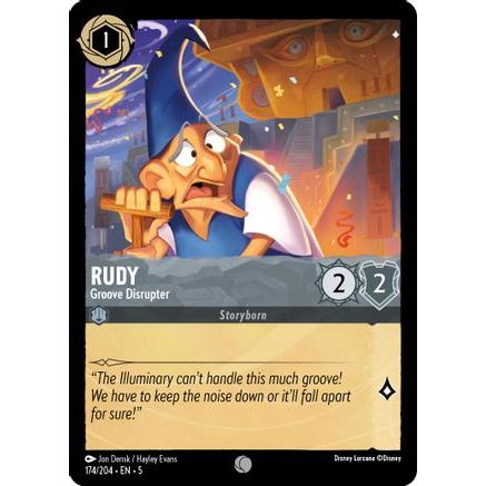 Rudy - Groove Disrupter (174/204) - Shimmering Skies Cold Foil