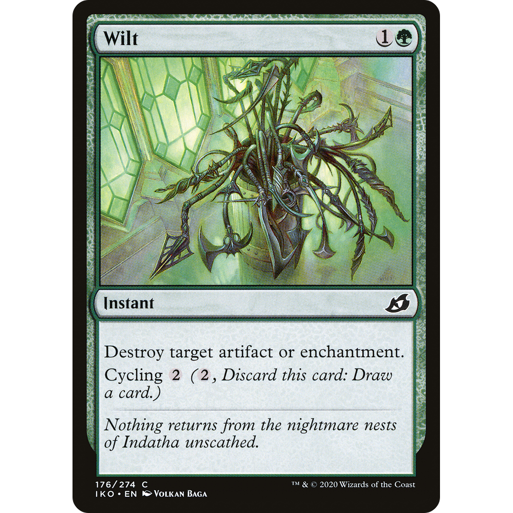Wilt (IKO-176) - Ikoria: Lair of Behemoths Foil
