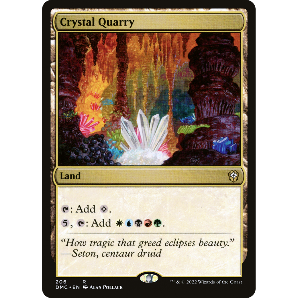 Crystal Quarry (DMC-206) - Dominaria United Commander