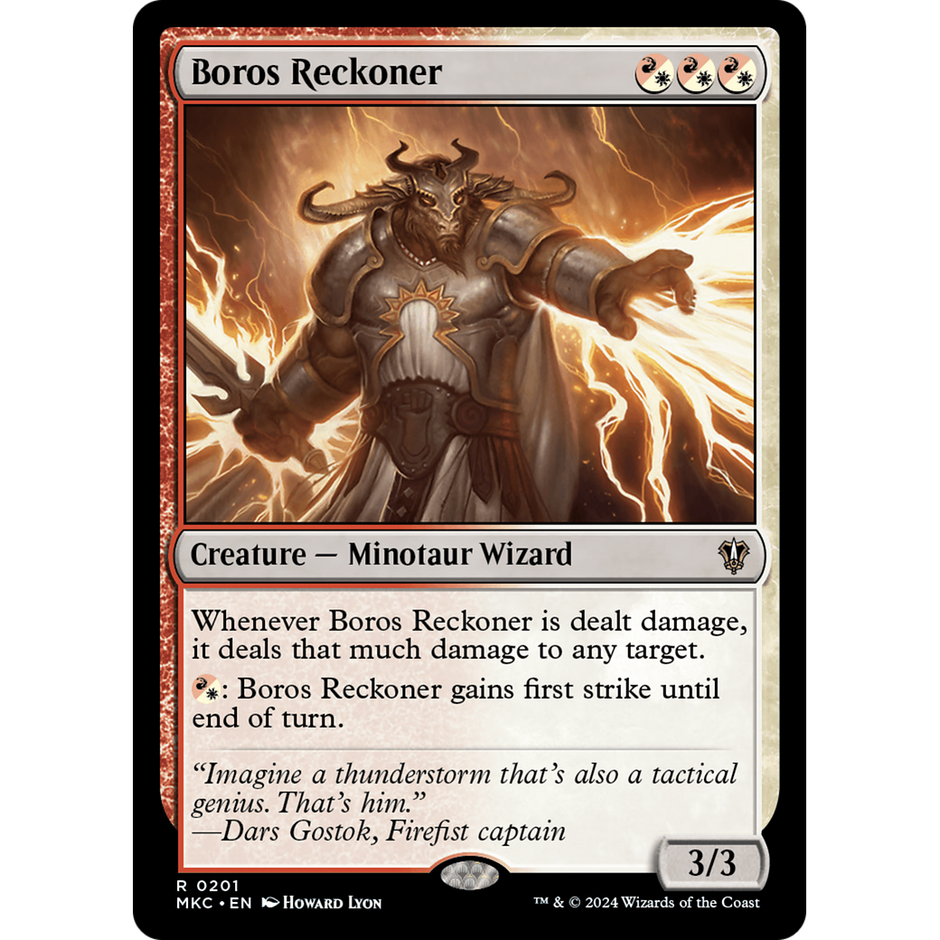 Boros Reckoner (MKC-201) - Murders at Karlov Manor Commander