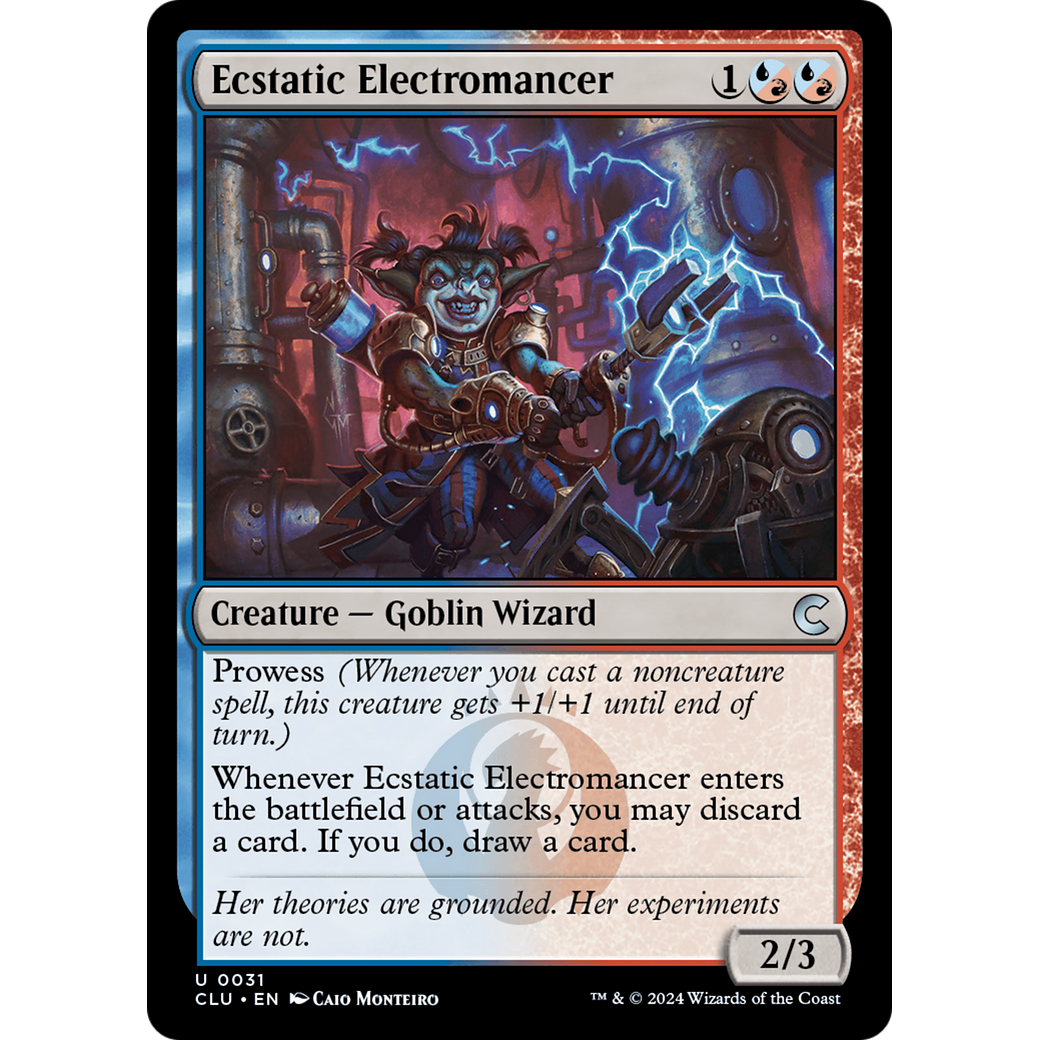 Ecstatic Electromancer (CLU-031) - Ravnica: Clue Edition