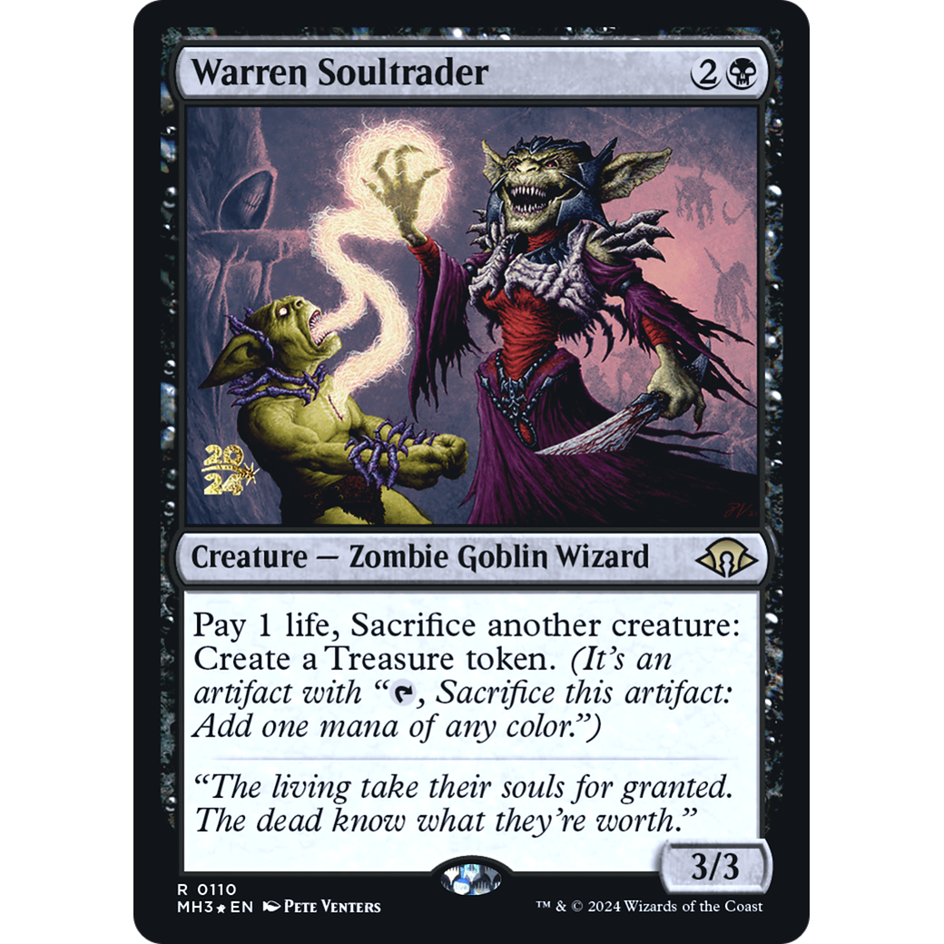 Warren Soultrader (PRE-110S) - Modern Horizons 3 Promos Foil