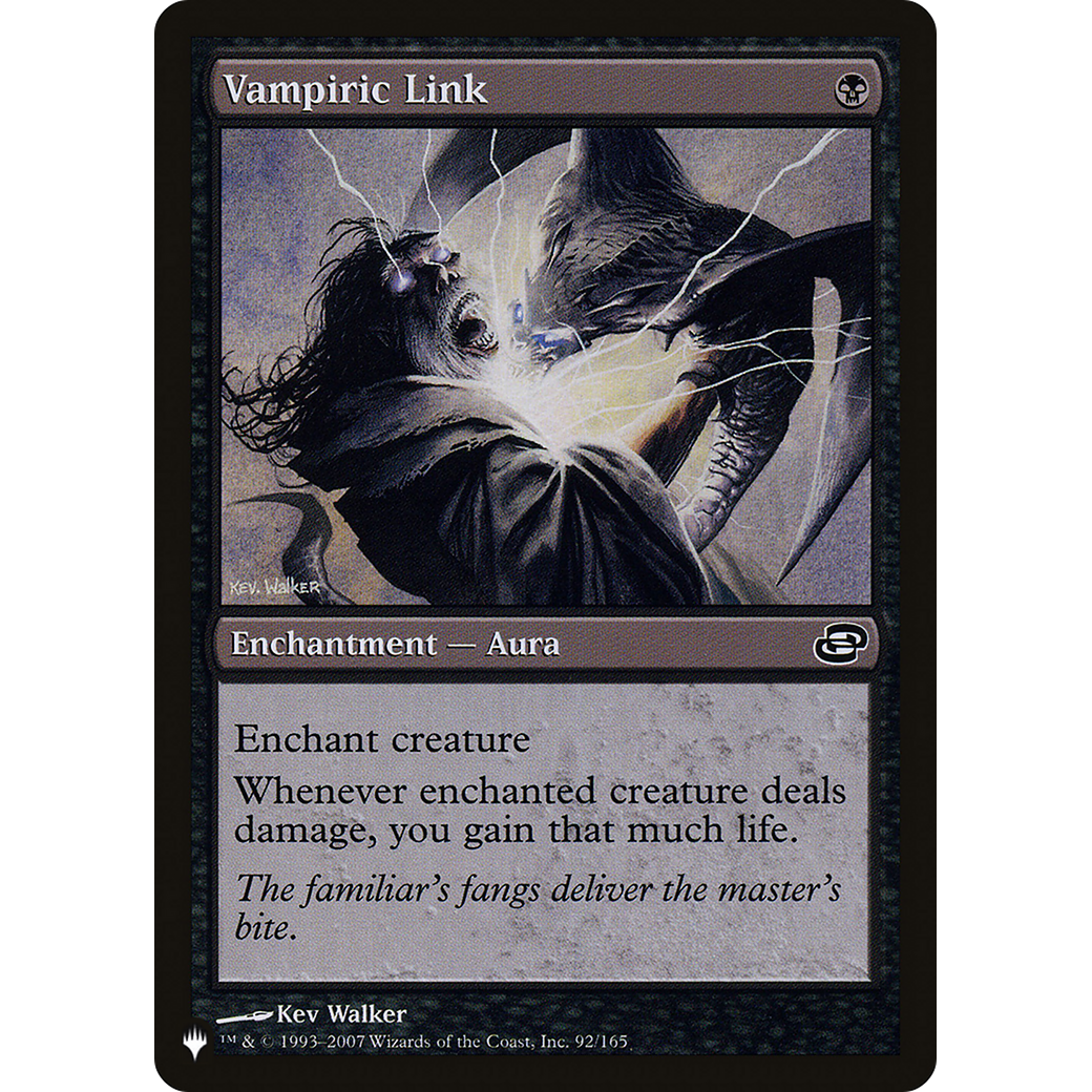Vampiric Link (LIST-92/165) - The List: (colorshifted)