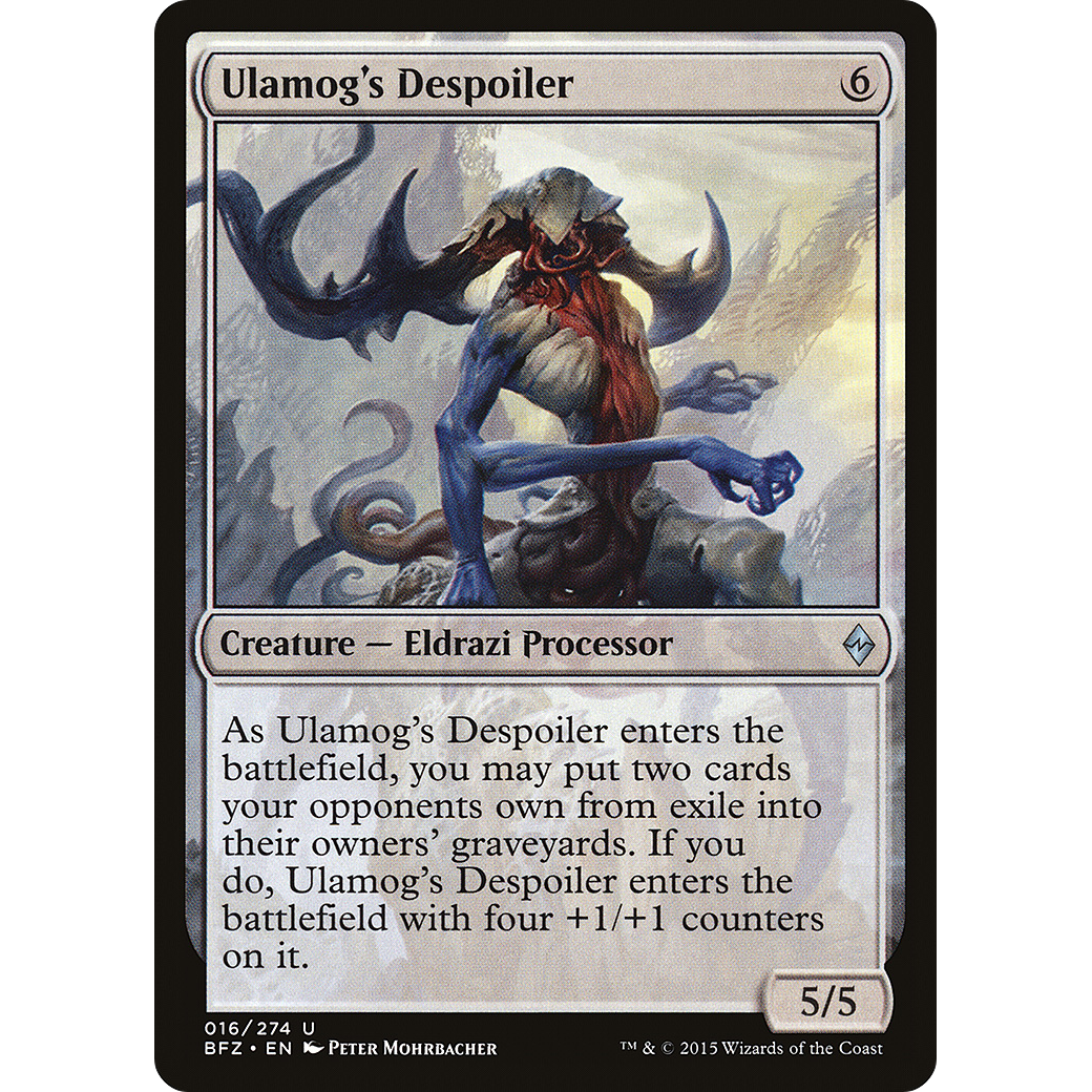 Ulamog's Despoiler (BFZ-016) - Battle for Zendikar Foil