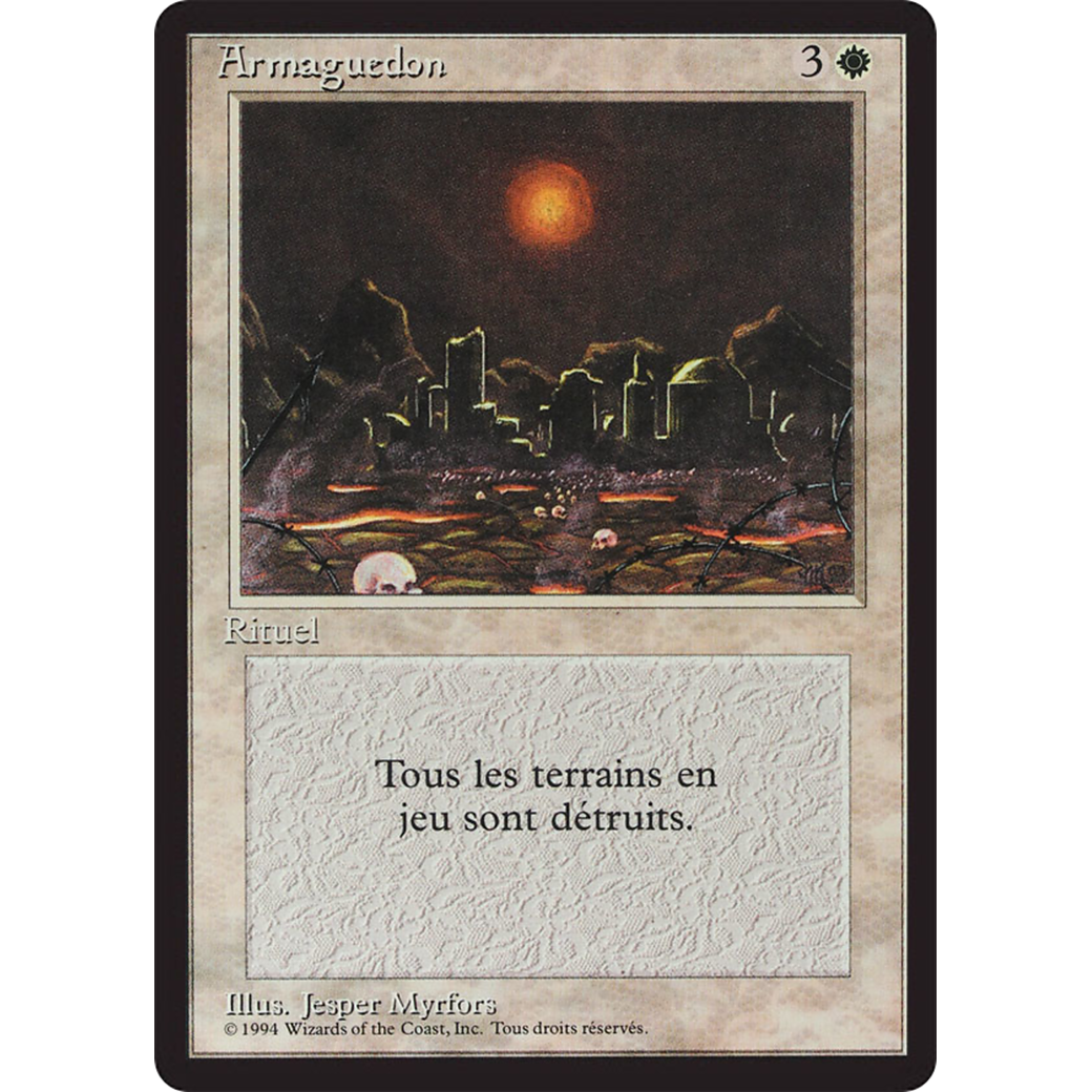 Armageddon (FBB-) - Foreign Black Border