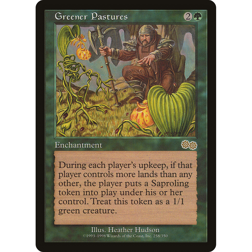 Greener Pastures (USG-258) - Urza's Saga