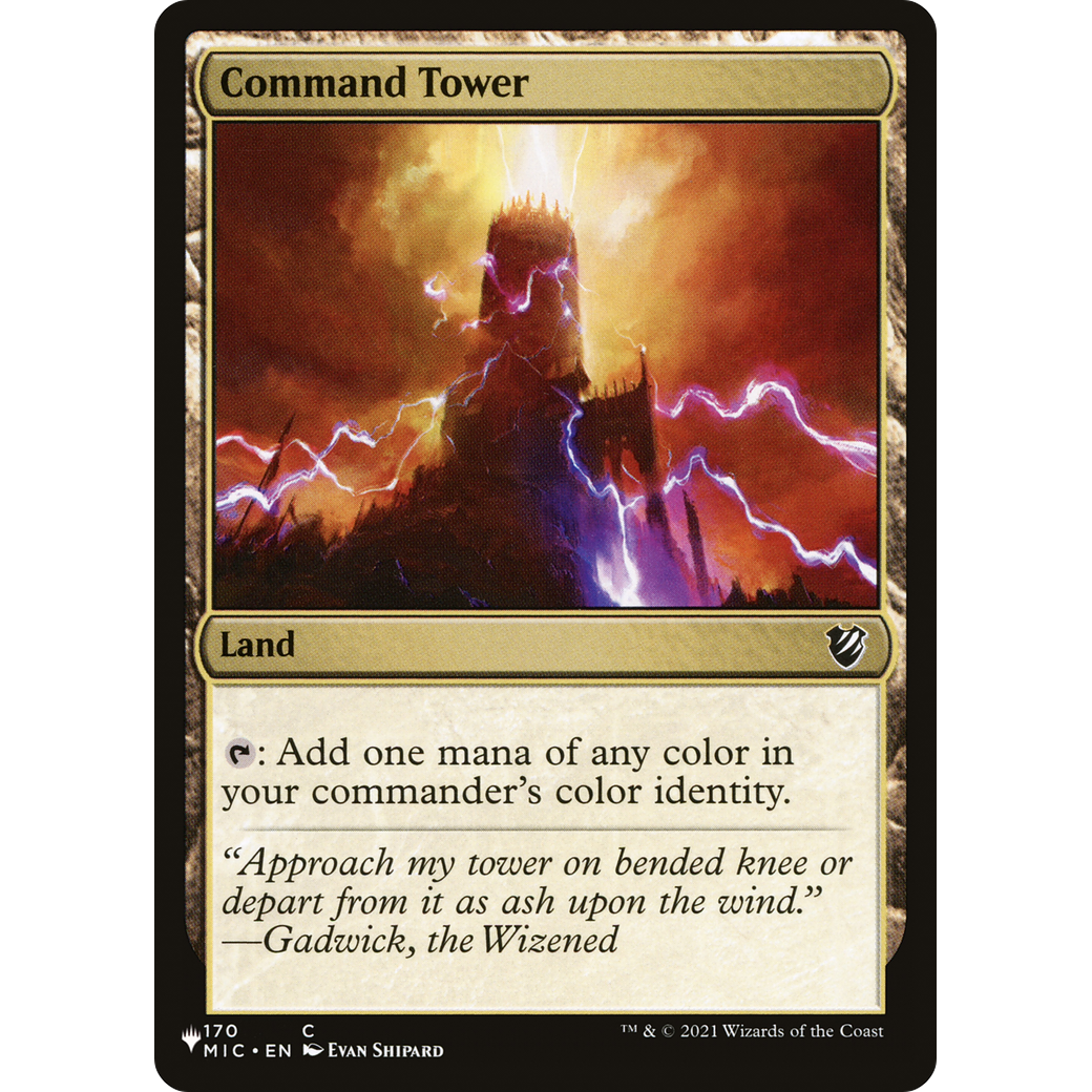 Command Tower (MIC) (LIST-170/038) - The List