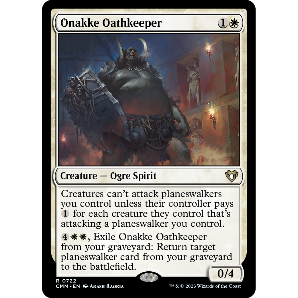 Onakke Oathkeeper (CMM-722) - Commander Masters