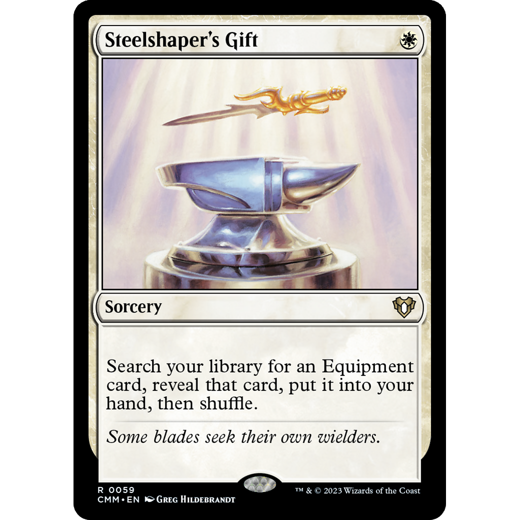 Steelshaper's Gift (CMM-059) - Commander Masters