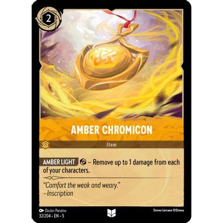 Amber Chromicon (32/204) - Shimmering Skies Cold Foil