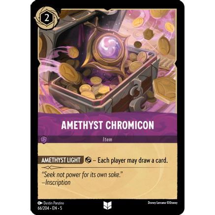 Amethyst Chromicon (66/204) - Shimmering Skies Cold Foil
