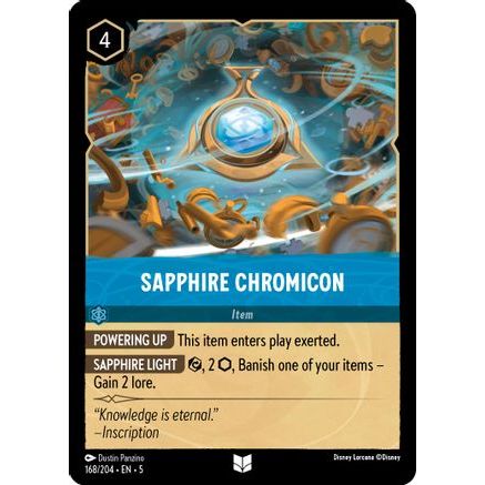 Sapphire Chromicon (168/204) - Shimmering Skies Cold Foil
