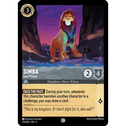 Simba - Lost Prince (173/204) - Shimmering Skies