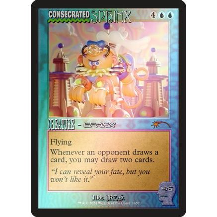 Consecrated Sphinx (1657) (Rainbow Foil) (SLD-1657) - Secret Lair Drop Series Foil